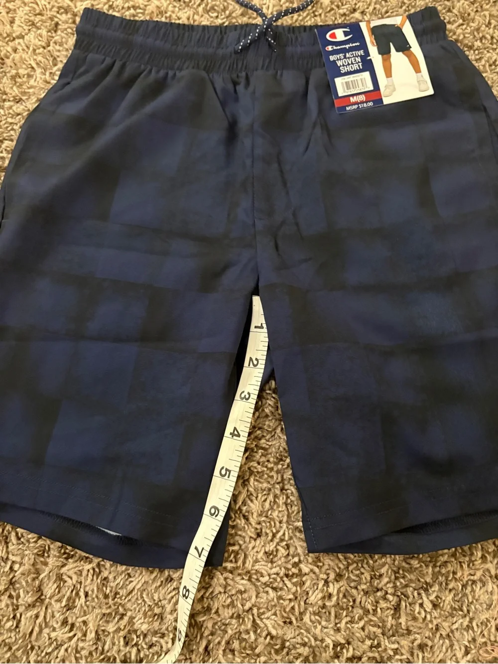 Champion Blue Boy's Active Woven Shorts